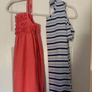 Two summer dresses size 8